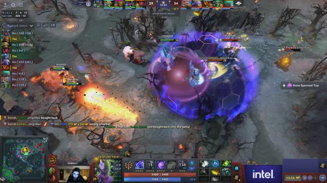 OG.SumaiL's triple kill leads to a team wipe!