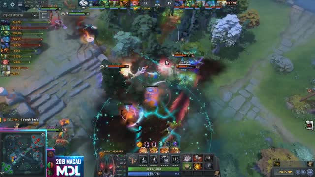 EG.Arteezy gets a double kill!