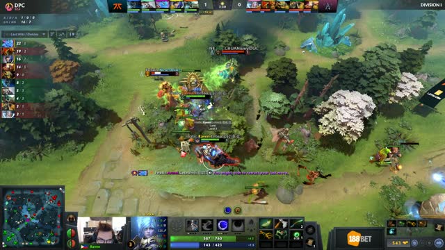 Fnatic.Raven kills Nevermine!