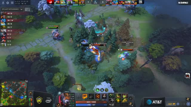 EG.Arteezy kills Pandas.MoonMeander!