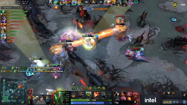 Arteezy gets a double kill!