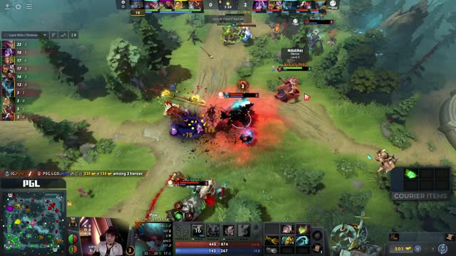 IG gets 2 kills!
