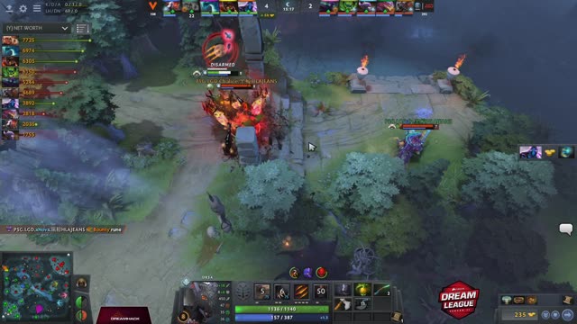 PSG.LGD.Chalice kills VP.Solo!