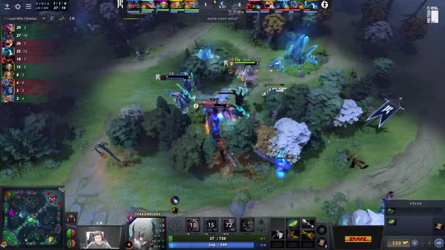 Arteezy kills Beastcoast.Wisper!