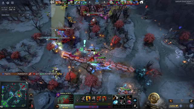 TSpirit.Collapse gets a double kill!