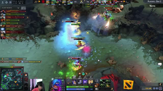 EHOME gets 3 kills!