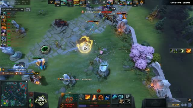 Fnatic gets 2 kills!