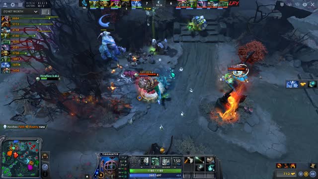 LFY.ddc kills Newbee.kaka!