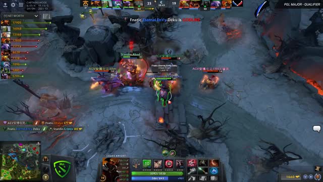 Fnatic.EternaLEnVy gets a triple kill!