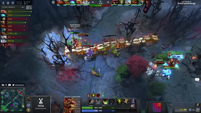 Na'Vi.RodjER takes First Blood on Vega.Afterlife!