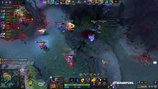 Newbee.Yawar gets a double kill!