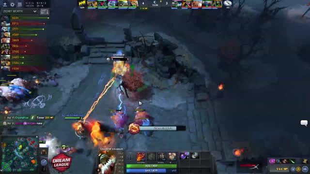 Na`Vi.Dendi kills EG.Arteezy!