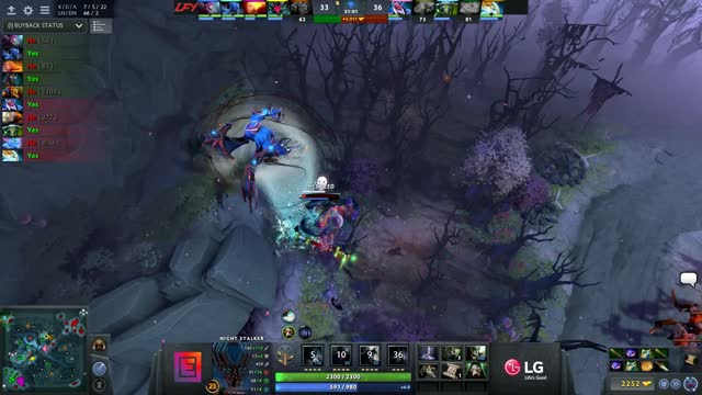 LFY.- ah fu - kills OG.JerAx!