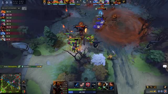 Fnatic.EternaLEnVy gets a double kill!