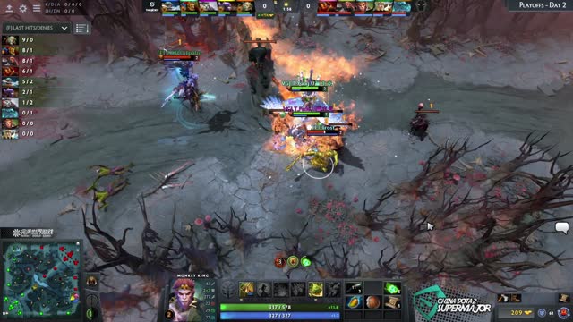 VGJ.T.Yang takes First Blood on Frost!