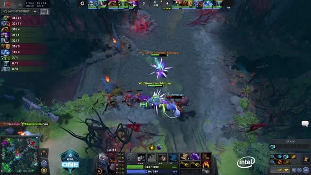 Sneyking kills EG.Universe!