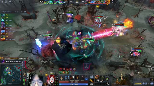 PSG.LGD teamwipes XG!