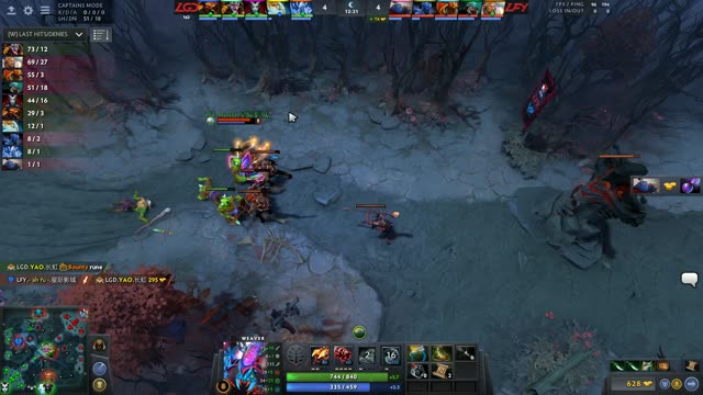 LFY.- ah fu - kills LGD.Yao!