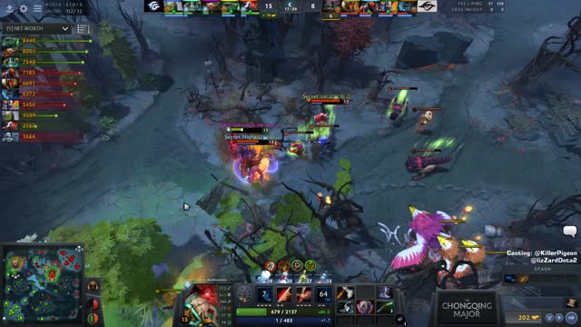 Secret.Nisha kills Fnatic.Universe!