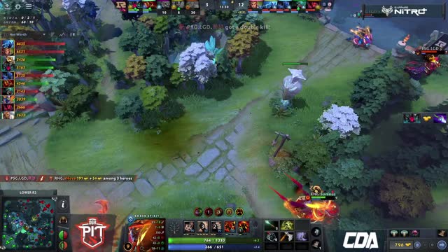 PSG.LGD teamwipes RNG!