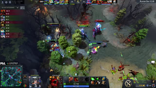 TNC.Kuku takes First Blood on VP.Ramzes666!