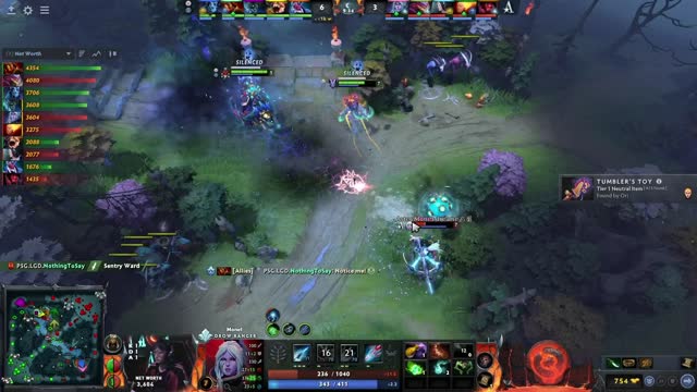 Aster.Xxs kills PSG.LGD.XinQ!