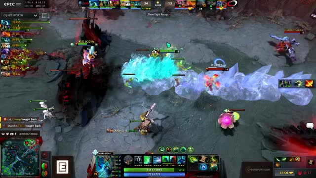 PSG.LGD teamwipes coL!