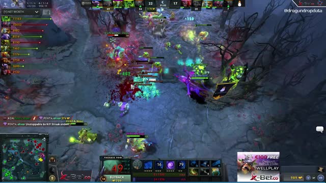 Nisha's triple kill leads to a team wipe!