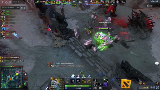 EHOME.Faith_bian kills OG.JerAx!