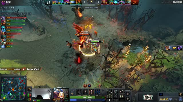 Fnatic.Raven kills Tino!