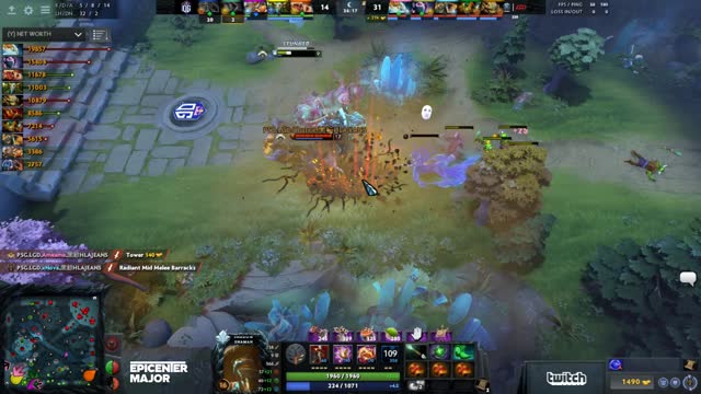 PSG.LGD.Chalice kills OG.JerAx!