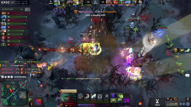 VG.Paparazi gets a triple kill!