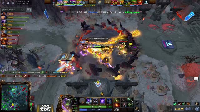 PSG.LGD.Chalice gets a double kill!