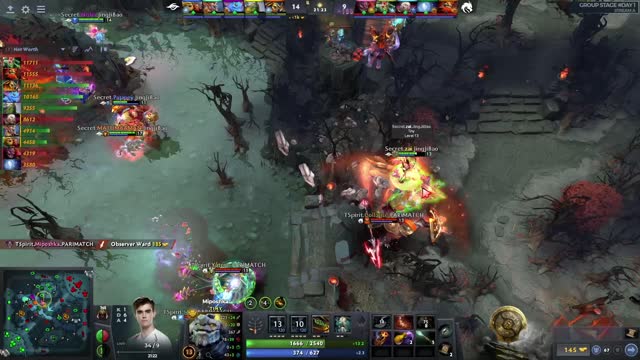 Secret.zai kills TSpirit.Miposhka!