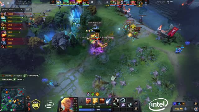 PSG.LGD.Chalice kills EHOME.XinQ!