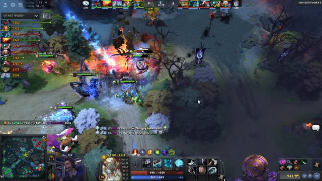 EG.Arteezy kills OG.7mad!