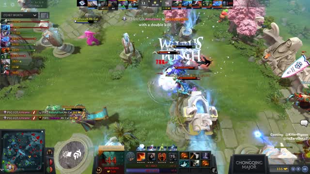 LGD.Maybe's ultra kill leads to a team wipe!