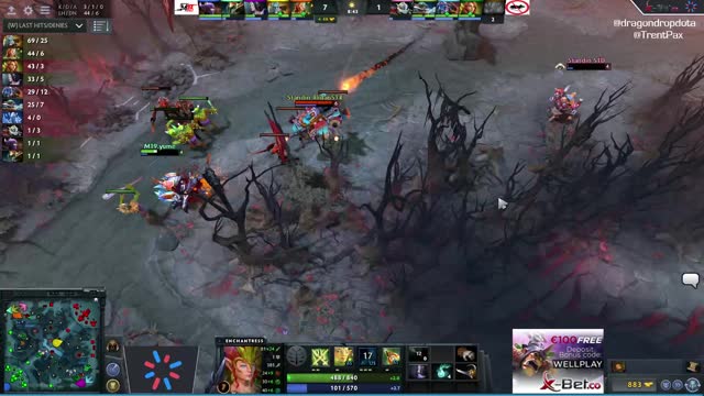 Topson gets a double kill!