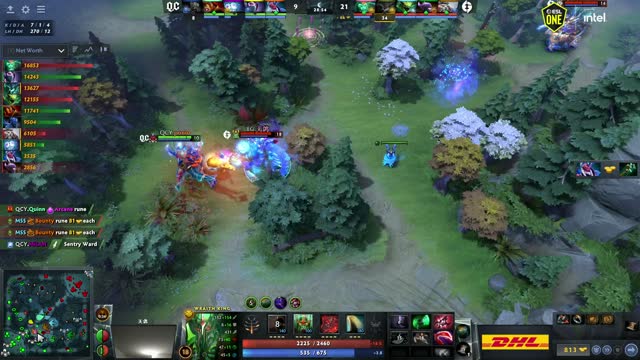 Arteezy gets a double kill!