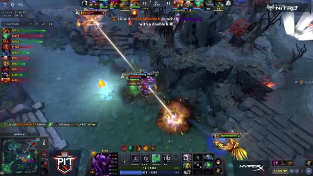 Secret.MATUMBAMAN gets a triple kill!