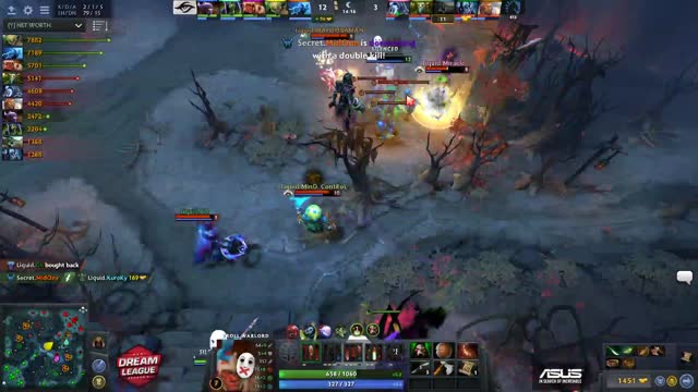 Secret.MidOne gets a double kill!