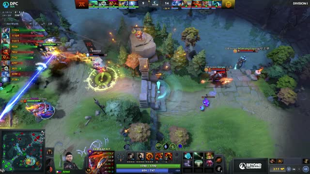 Fnatic.Raven kills Abeng-!