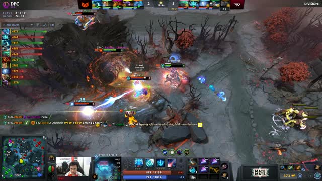 T1 trades 2 for 1!