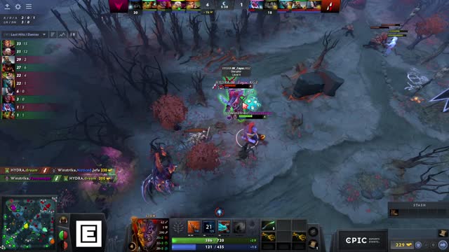 dream` gets a double kill!