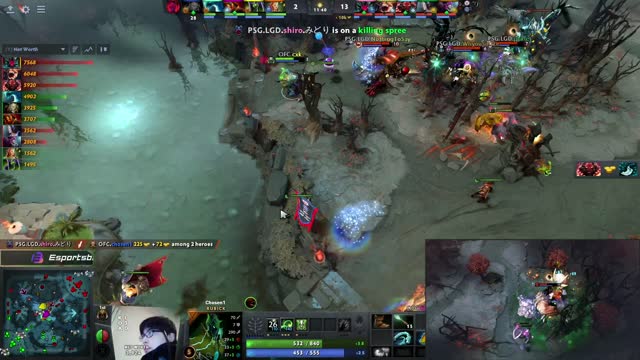 PSG.LGD gets 2 kills!