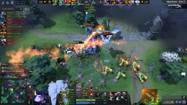 EG.Arteezy kills OpTic.ppd!