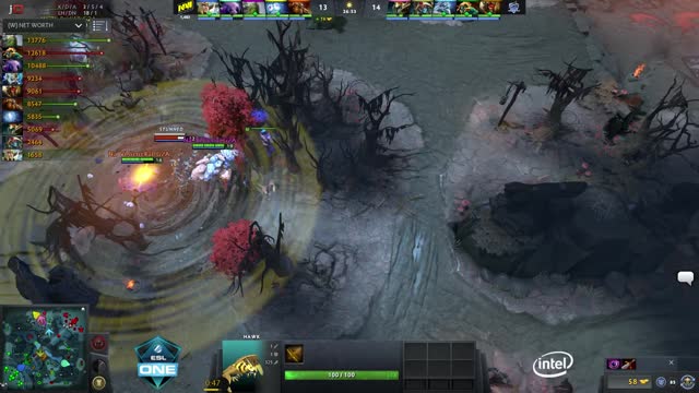 Na`Vi.Dendi kills V_Zayac!