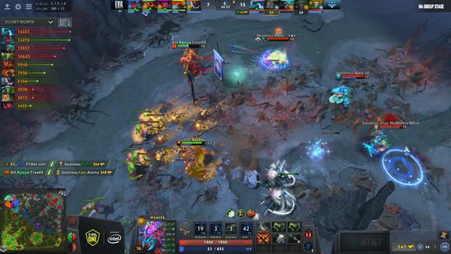 EG.Arteezy gets a double kill!