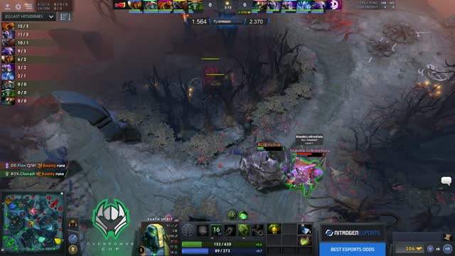 LeBronDota takes First Blood on nofear!