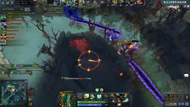 Fey's three kills lead to a team wipe!